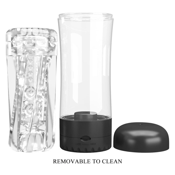 Прозрачный мастурбатор с вибрацией Tamara Прозрачный мастурбатор с вибрацией Tamara