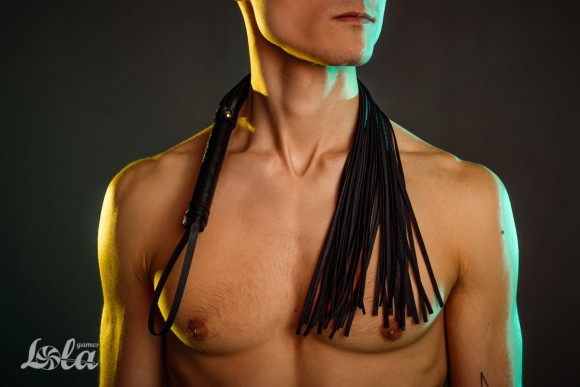 Черная плеть Temptation - 45 см. Черная плеть Temptation - 45 см.