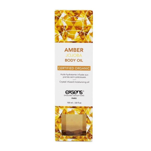Органическое массажное масло AMBER JOJOBA - 100 мл. Органическое массажное масло AMBER JOJOBA - 100 мл.