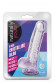Сиреневый фаллоимитатор 6 Inch Crystalline Dildo - 15,2 см.