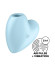 Голубой вибромассажер Cutie Heart с вакуум-волновой стимуляцией Голубой вибромассажер Cutie Heart с вакуум-волновой стимуляцией