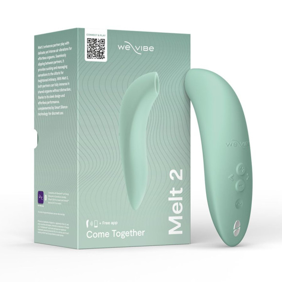 Мятный бесконтактный клиторальный стимулятор We-Vibe Melt 2