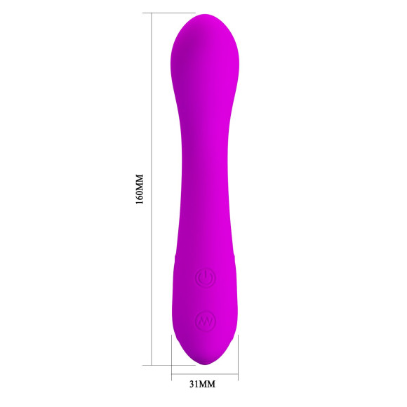 Лиловый изогнутый вибратор Tony - 17 см. Лиловый изогнутый вибратор Tony - 17 см.