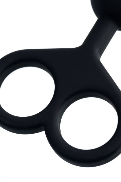 Черные анальные бусы Cephei - 33,5 см. Черные анальные бусы Cephei - 33,5 см.