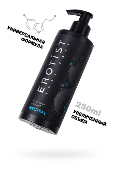 Лубрикант на водной основе Erotist Neutral - 250 мл. Лубрикант на водной основе Erotist Neutral - 250 мл.
