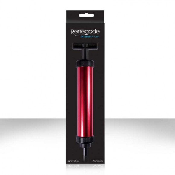 Красный насос-помпа для колб RENEGADE INTENSITY PUMP Красный насос-помпа для колб RENEGADE INTENSITY PUMP