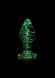 Стеклянная анальная пробка Glow in The Dark Large - 9 см. Стеклянная анальная пробка Glow in The Dark Large - 9 см.