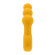 Желтая анальная вибропробка Bumble - 14,9 см. Желтая анальная вибропробка Bumble - 14,9 см.