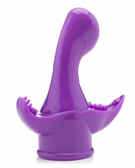 Фиолетовая насадка на массажер Ultra Twizzle Trigger