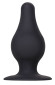 Черная анальная втулка Spade L - 11 см. Черная анальная втулка Spade L - 11 см.