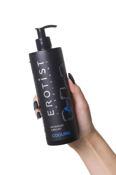 Лубрикант на водной основе Erotist Cooling с охлаждающим эффектом - 400 мл. Лубрикант на водной основе Erotist Cooling с охлаждающим эффектом - 400 мл.