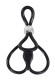 Лассо с подхватом мошонки Triple Ball-und Cockring Лассо с подхватом мошонки Triple Ball-und Cockring