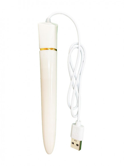 Работающая от USB вибропуля с нагревом Hot Space