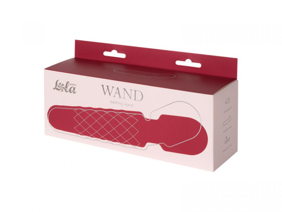 Красный вибромассажер Dashing Wand - 21 см. Красный вибромассажер Dashing Wand - 21 см.