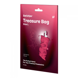 Розовый мешочек для хранения игрушек Treasure Bag L Розовый мешочек для хранения игрушек Treasure Bag L