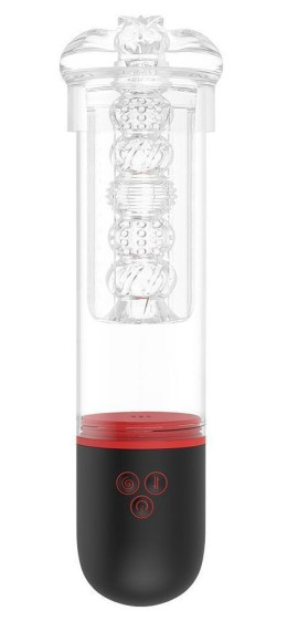 Вибромастурбатор с прозрачной колбой Air-2 Вибромастурбатор с прозрачной колбой Air-2