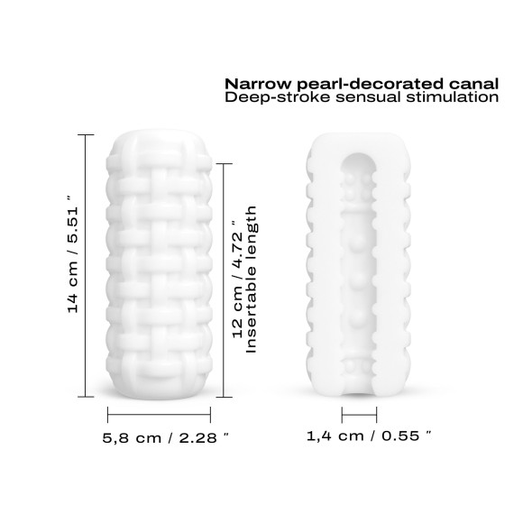 Белый мастурбатор Dorcel Cup Tight Белый мастурбатор Dorcel Cup Tight