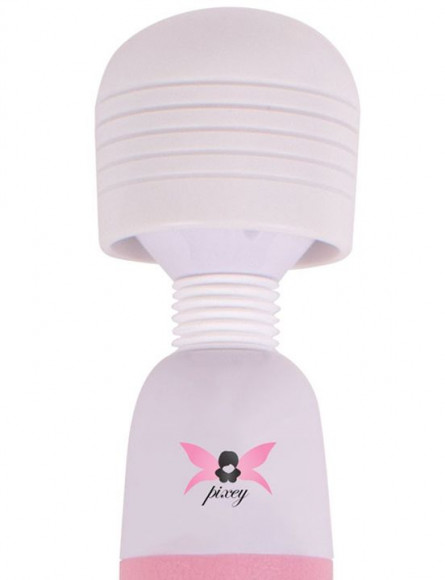 Бело-розовый, работающий от USB вибромассажёр Pixey Wand Pink Edition - 32 см. Бело-розовый, работающий от USB вибромассажёр Pixey Wand Pink Edition - 32 см.