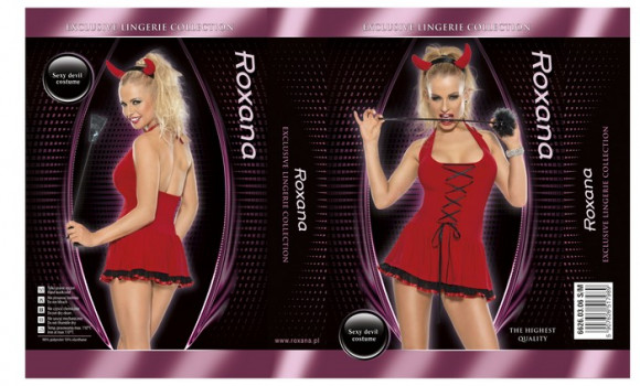 Костюм прелестной дьяволицы из 2 предметов Костюм прелестной дьяволицы из 2 предметов