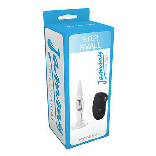 Прозрачная анальная пробка с вибрацией VIBRATING PLUG JAMMY JELLY ANAL POINT OF PLEASURE SMALL - 13,5 см. Прозрачная анальная пробка с вибрацией VIBRATING PLUG JAMMY JELLY ANAL POINT OF PLEASURE SMALL - 13,5 см.