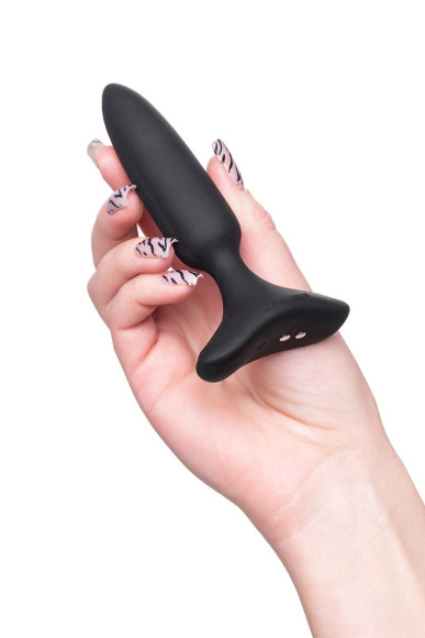 Черная анальная вибропробка HUSH 2 Size S - 12,1 см. Черная анальная вибропробка HUSH 2 Size S - 12,1 см.