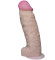 Телесный фаллоимитатор-гигант - 39 см. Телесный фаллоимитатор-гигант - 39 см.