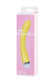 Желтый вибратор Calla - 22 см. Желтый вибратор Calla - 22 см.