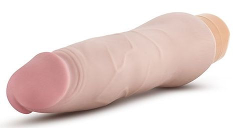 Телесный вибратор Fabien - 22,8 см. Телесный вибратор Fabien - 22,8 см.