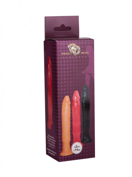 Розовый анальный стимулятор без мошонки - 14 см. Розовый анальный стимулятор без мошонки - 14 см.