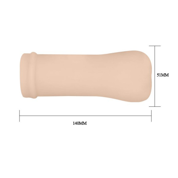 Мастурбатор с узким входом Sweety - 14,9 см.