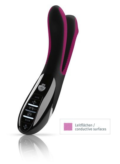 Двойной электростимулятор Tingling Apart - 25 см. Двойной электростимулятор Tingling Apart - 25 см.