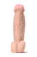Телесный реалистичный фаллоимитатор для фистинга на присоске - 34 см. Телесный реалистичный фаллоимитатор для фистинга на присоске - 34 см.