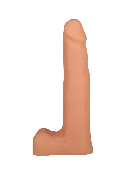 Телесный пустотелый реалистик - 17,5 см. Телесный пустотелый реалистик - 17,5 см.