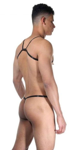 Стильное мужское боди с тонкими ремешками Стильное мужское боди с тонкими ремешками