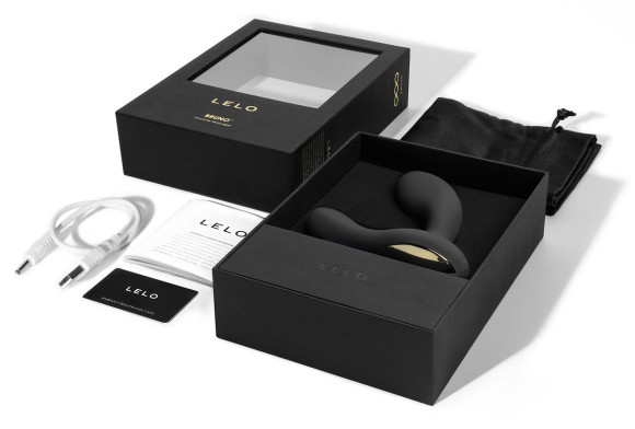 Чёрный перезаряжаемый стимулятор простаты Bruno Black Чёрный перезаряжаемый стимулятор простаты Bruno Black