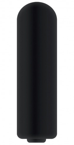 Черная перезаряжаемая вибропуля Bullet Buddy Черная перезаряжаемая вибропуля Bullet Buddy