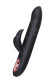 Черный вибратор-кролик Waname D-Splash Hail - 23,8 см. Черный вибратор-кролик Waname D-Splash Hail - 23,8 см.