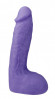 Фиолетовый фаллоимитатор-массажер XSKIN 7 PVC DONG - 18 см.