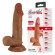 Реалистичный фаллоимитатор-мулат Zebulon - 19,4 см. Реалистичный фаллоимитатор-мулат Zebulon - 19,4 см.