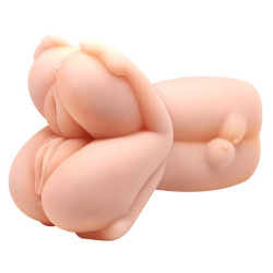 Мастурбатор Passion lady в виде прижатых друг к другу вагин Мастурбатор Passion lady в виде прижатых друг к другу вагин