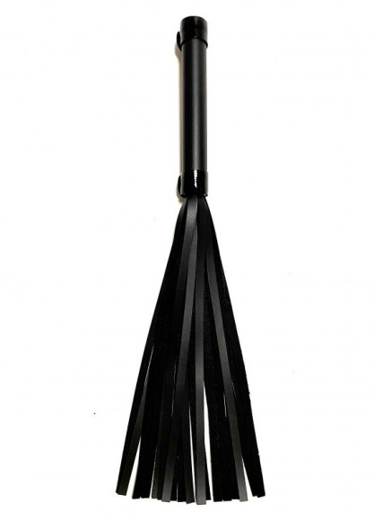 Черная плеть из эко-кожи - 42 см. Черная плеть из эко-кожи - 42 см.