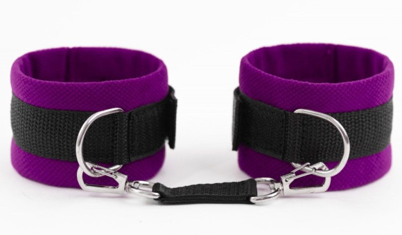 Фиолетово-черные оковы My rules на сцепке Фиолетово-черные оковы My rules на сцепке