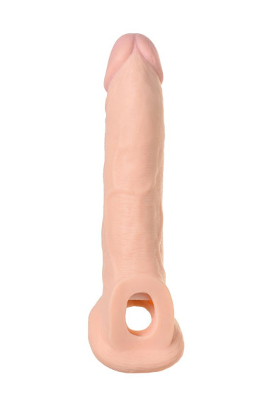 Насадка телесного цвета Toyfa XLover - 16,5 см. Насадка телесного цвета Toyfa XLover - 16,5 см.