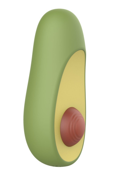 Клиторальный стимулятор в форме авокадо Avo Tap с постукивающим эффектом Клиторальный стимулятор в форме авокадо Avo Tap с постукивающим эффектом