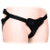 Черные трусики для страпона в комплекте с коннектором и насадкой Черные трусики для страпона в комплекте с коннектором и насадкой