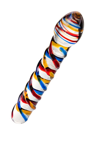 Стеклянный фаллос с гладкой головкой - 19,5 см. Стеклянный фаллос с гладкой головкой - 19,5 см.