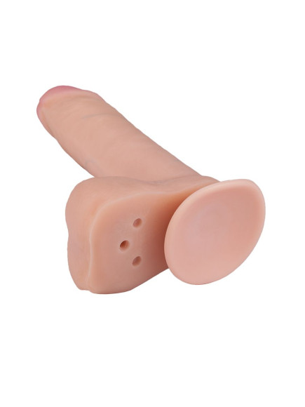 Телесный фаллоимитатор на присоске F&F BEST COCK 6 - 19 см.