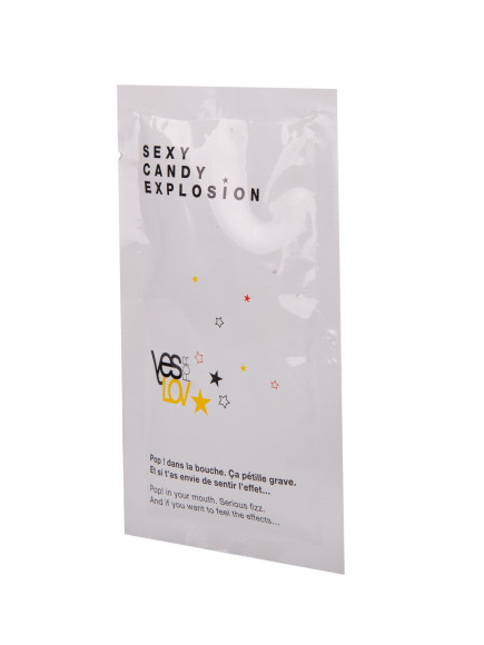 Порошок для оральных ласк и массажа Взрывающаяся карамель - 7 гр. Порошок для оральных ласк и массажа Взрывающаяся карамель - 7 гр.