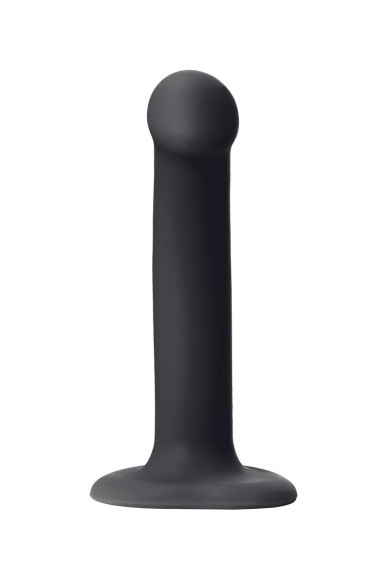 Черный фаллос на присоске Silicone Bendable Dildo S - 17 см. Черный фаллос на присоске Silicone Bendable Dildo S - 17 см.