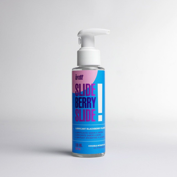 Увлажняющий гель с ароматом ежевики Slide Berry Slide - 100 мл. Увлажняющий гель с ароматом ежевики Slide Berry Slide - 100 мл.